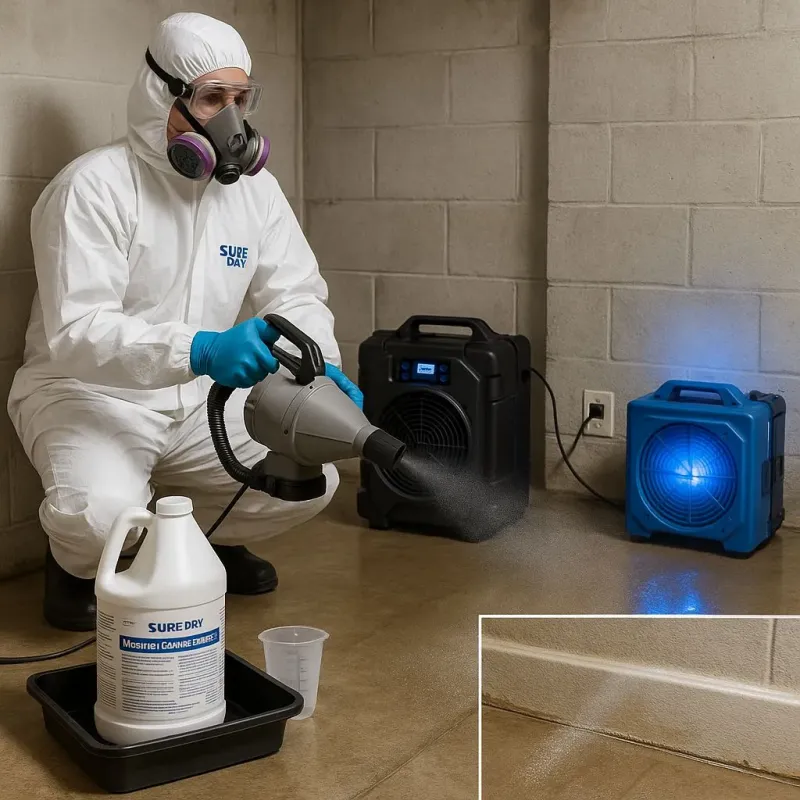 Sanitization and Odor Removal process in Doylestown, OH