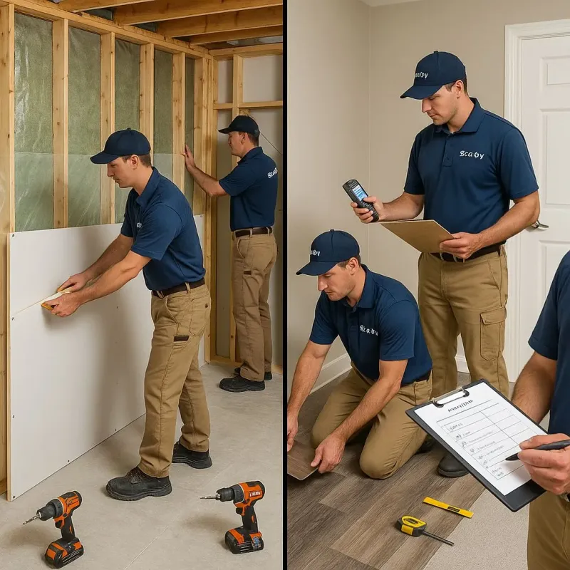 Repairs and Reconstruction process in Doylestown, OH